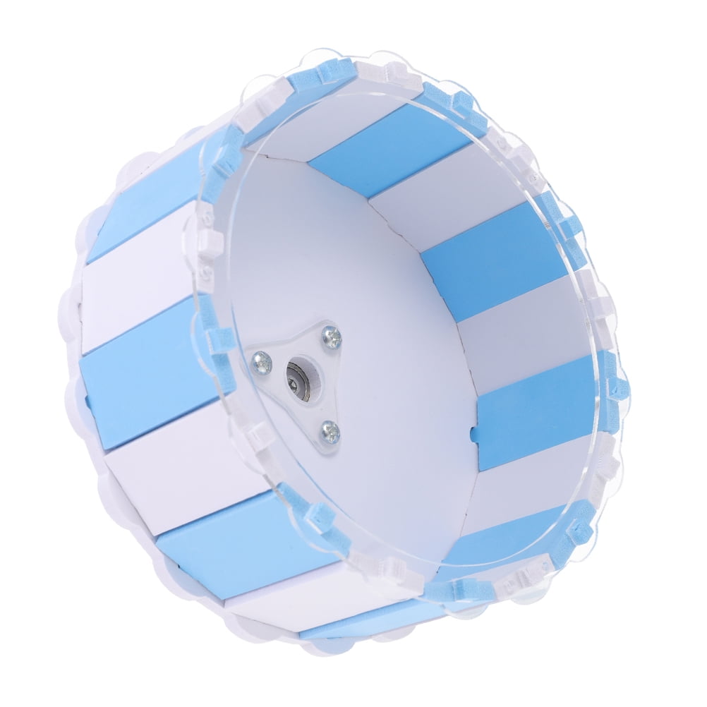 WESIEVYA Assorted Color Hamster Wheel Silent Operation Easy to Install for Small Animal Exercise