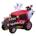 thumbnail image 2 of Coche fantasma inflable VENLOIS de Halloween de 5 pies con luces LED de 110 V, 2 of 8