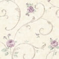 thumbnail image 2 of Mirage Lotus Floral Scroll Wallpaper, 2 of 4