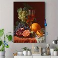 thumbnail image 4 of Still Life Fruit Bowl Canvas Print Wall Art for Kitchen Dining Room Living Room Office Cafe Restaurant, 4 of 8