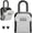 Gray, variant on Lock Box, Key Lock Box Wall Mount & Portable Combination Lockbox with Resettable Code, Security Lockbox for Outside House Keys, Apartment Realtors Spare Keys Storage (1 Pack, Gray)