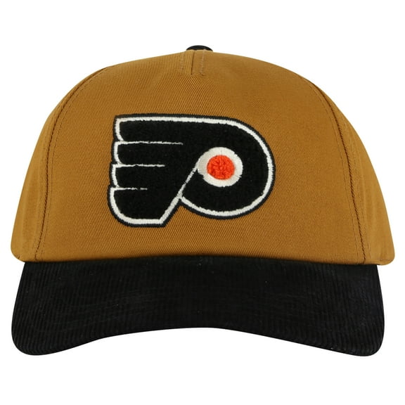 Men's American Needle  Tan/Black Philadelphia Flyers Burnett Adjustable Hat