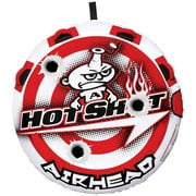Airhead Hot Shot 2 Inflatable Round Deck Single Rider Towable Tube | AHHS-12