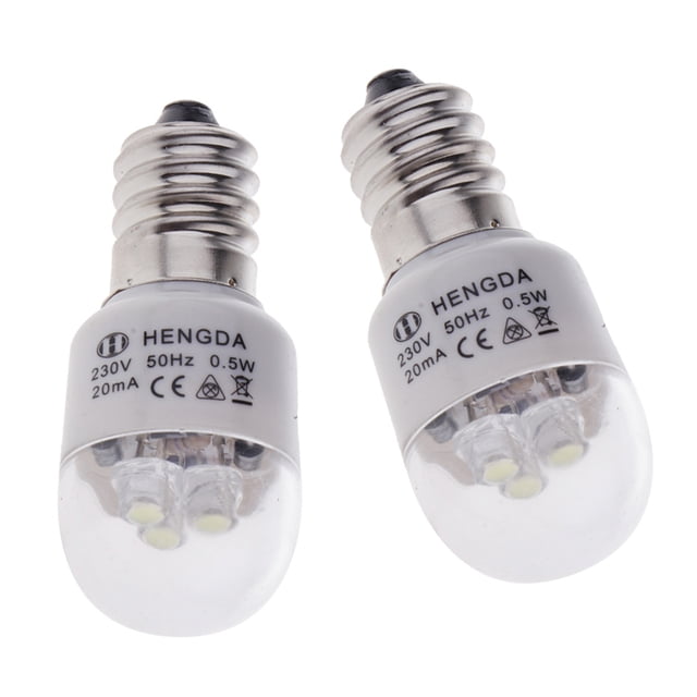2 Piezas de Coser para El Hogar Bombilla LED de 0,5 W para Singer Sunnimix Bombilla para máquina de coser
