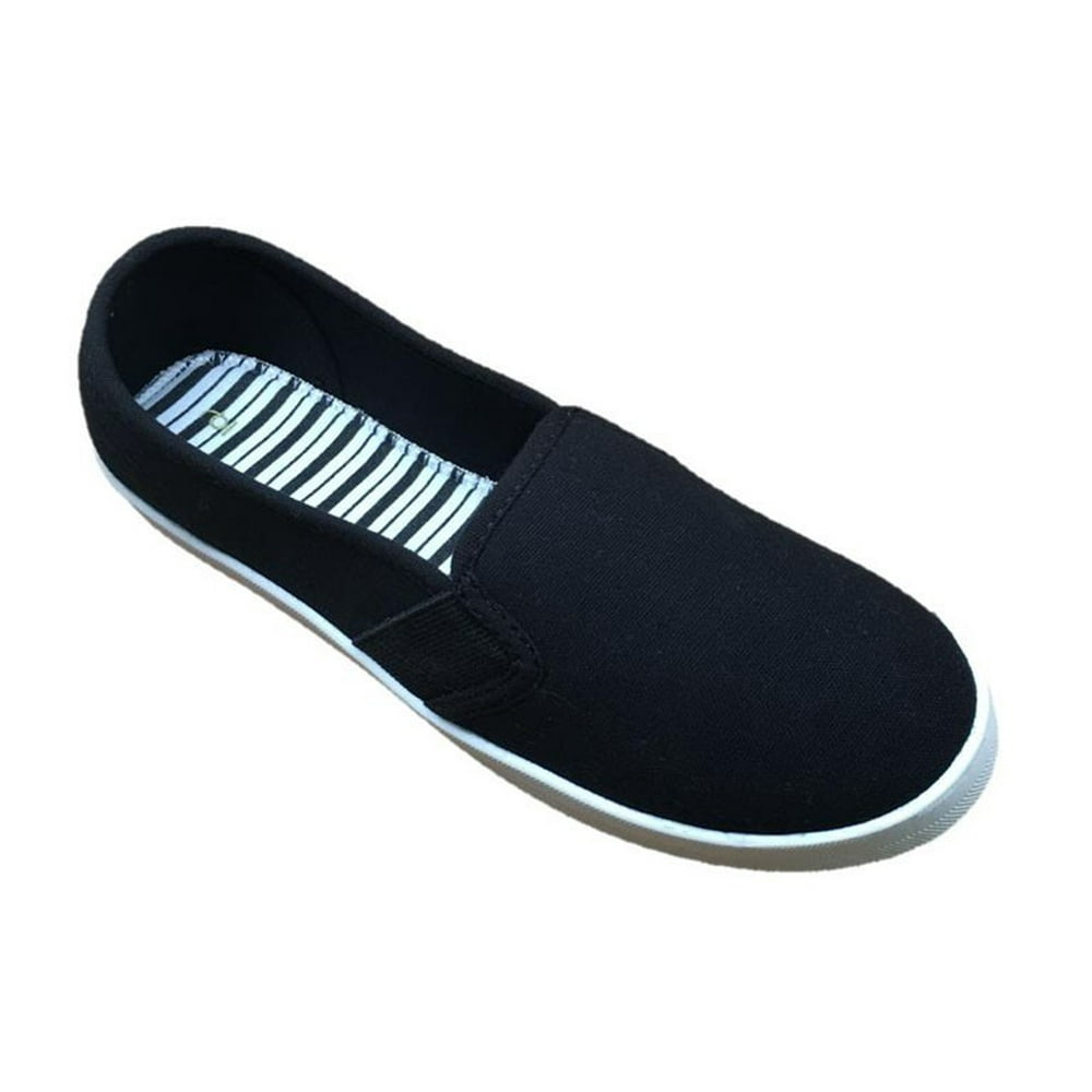 Time and Tru - Time and Tru Women's Slip On Canvas Shoe - Walmart.com ...