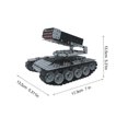 thumbnail image 2 of Tank Puzzle Assembled Stainless Steel Building Block Toy Set Designed For Children, 2 of 6