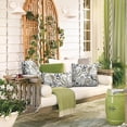 thumbnail image 5 of Outdoor Lumbar Pillow Covers Only Set of 2 Patio Decorative Pillow Cases, Water Repellent Lumbar Cushion Cases for Sofa, Patio Couch Garden Use, 12x20 Inch, Dailey Tan, 5 of 6