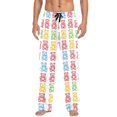 thumbnail image 7 of FORMRS Mens Pajama Pants with Pockets Cotton Sleepwear Lounge Bottoms Sizes S-2XL, Gummy Bear Pattern, 7 of 7