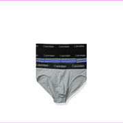 Calvin Klein Men's NP2166O914 Cotton Stretch 3-Pack Hip Brief Size XL