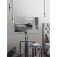 thumbnail image 3 of Marmont Hill Grey Horizon Canvas Wall Art, 3 of 7