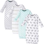 Hudson Baby Unisex Cotton Gowns