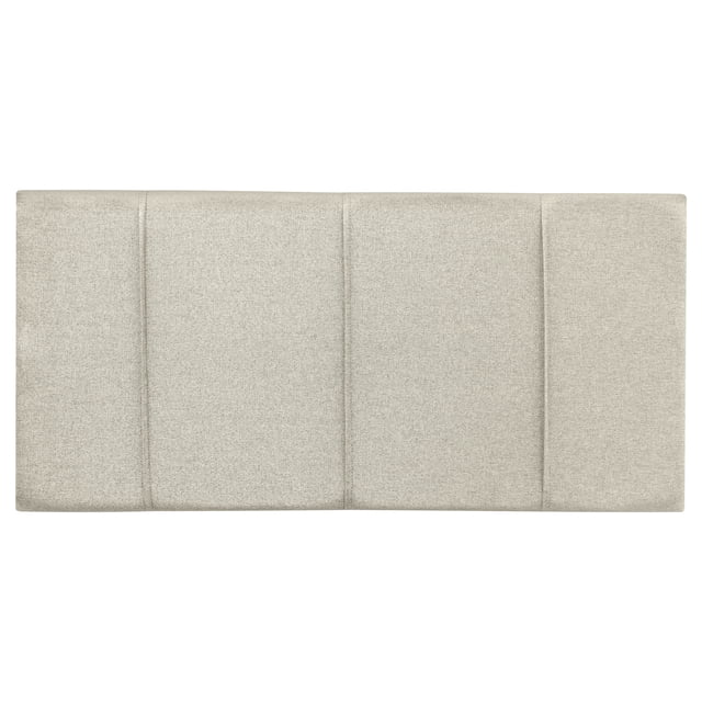 Cabecera EASY LIVING Individual Beige Madera DE Pino Tela DE Poliester