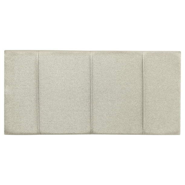 Cabecera EASY LIVING Individual Beige Madera DE Pino Tela DE Poliester
