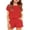 73Red352, variant on XAOFW Girls Outfits Short Sleeve Solid Color Top Shorts Toddler Kids Summer Casual Clothes Sets 6-7 Years