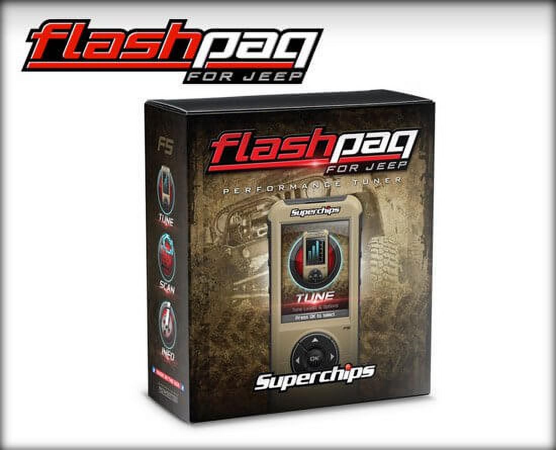 Superchips Jeep Flashpaq F5 Programmer and PCM Swap - 3876