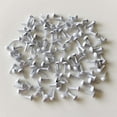 thumbnail image 1 of 100 Pcs Mini Blanches Mini Blanches Fixations pour Bricolage en Papier Fixations Rondes Plaquées pour Bricolage en Papier Scrapbooking Bricolage Art Fait Main Projet Décoratif, 1 of 9