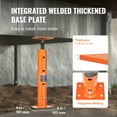 thumbnail image 4 of VEVOR Adjustable Floor Jack Post House Floor Leveling Lift 19"-36" Height Range, 4 of 9