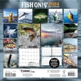 thumbnail image 2 of Turner Licensing, Fish On 2024 Wall Calendar, 2 of 4