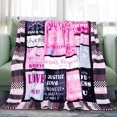 thumbnail image 3 of Bible Blanket Christian Sympathy Blanket Inspirational Gifts for Women Christ Jesus Loves You Blessed Soft Throw Blanket Religious Gifts for Women for Praying Faith Men Woman 50"x60", 3 of 6