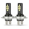 thumbnail image 1 of Kit de conversión de faros LED H7 superbrillantes de 1 a 3 bombillas de luz alta y baja, 6000 K, blanco, 2 piezas H7, 1 of 5