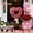 B-Pink, variant on RKSTN Valentine's Day 30" Artificial Boxwood Heart-Shaped Topiary Tree, No Watering, Reusable Faux Plant Love Topiary Ball for Indoor & Outdoor, Valentine's Day Party Decoratinos Outdoor