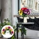 thumbnail image 4 of 12 ramos de flores artificiales, pensamientos artificiales, adornos para jarrones., 4 of 8