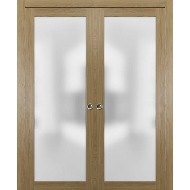 Sliding Double Pocket Door 72 X 96 Inches Frosted Tempered Glass Com Sliding Double Pocket Door 72 X 96 Inches Frosted Tempered Glass, 72 X 96 Sliding Patio Door