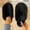 Black, variant on Womens Gray Fuzzy Slide Slippers, Crystal Flower Closed Toe Warm Indoor House Shoes,Size 7.5-7.5