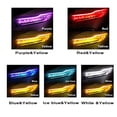thumbnail image 3 of 2pcs 60cm White Car Flexible Tube LED Strip Daytime Runnning DRL Light Headlight, 3 of 10