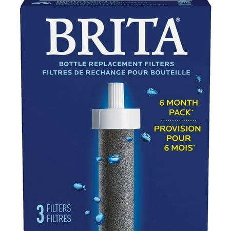 

1PK Brita Hard Sided Water Bottle Replacement Filter (3-Pack)