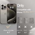 thumbnail image 2 of JETech Slim Case for iPhone 15 Pro Max 6.7-Inch with Camera Lens Full Cover Protection, Ultra-Thin Lightweight Matte Finish Minimalist Protective Phone Cover (Pink), 2 of 6
