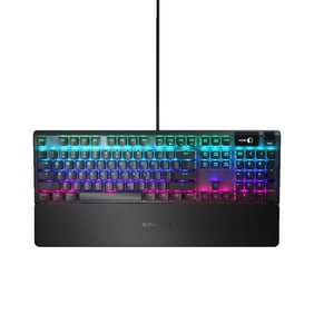 Steelseries Apex Pro Mechanical Gaming Keyboard Black Walmart Com Walmart Com