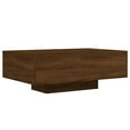 thumbnail image 1 of vidaXL Coffee Table with LED Lights Couch End Side Desk Living Room Furniture, 1 of 6