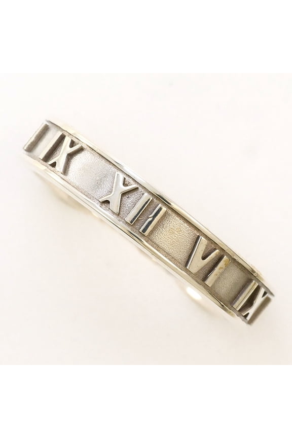 Pre-Owned Tiffany & Co. Atlas Silver Ring, 1 piece, Total Weight 3.3g, Jewelry, Free Shipping,...