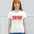 thumbnail image 4 of Kansas City Makes Me Drink T-Shirt Tailgate Fantasy Football Fan MO Women's Tee, 4 of 7