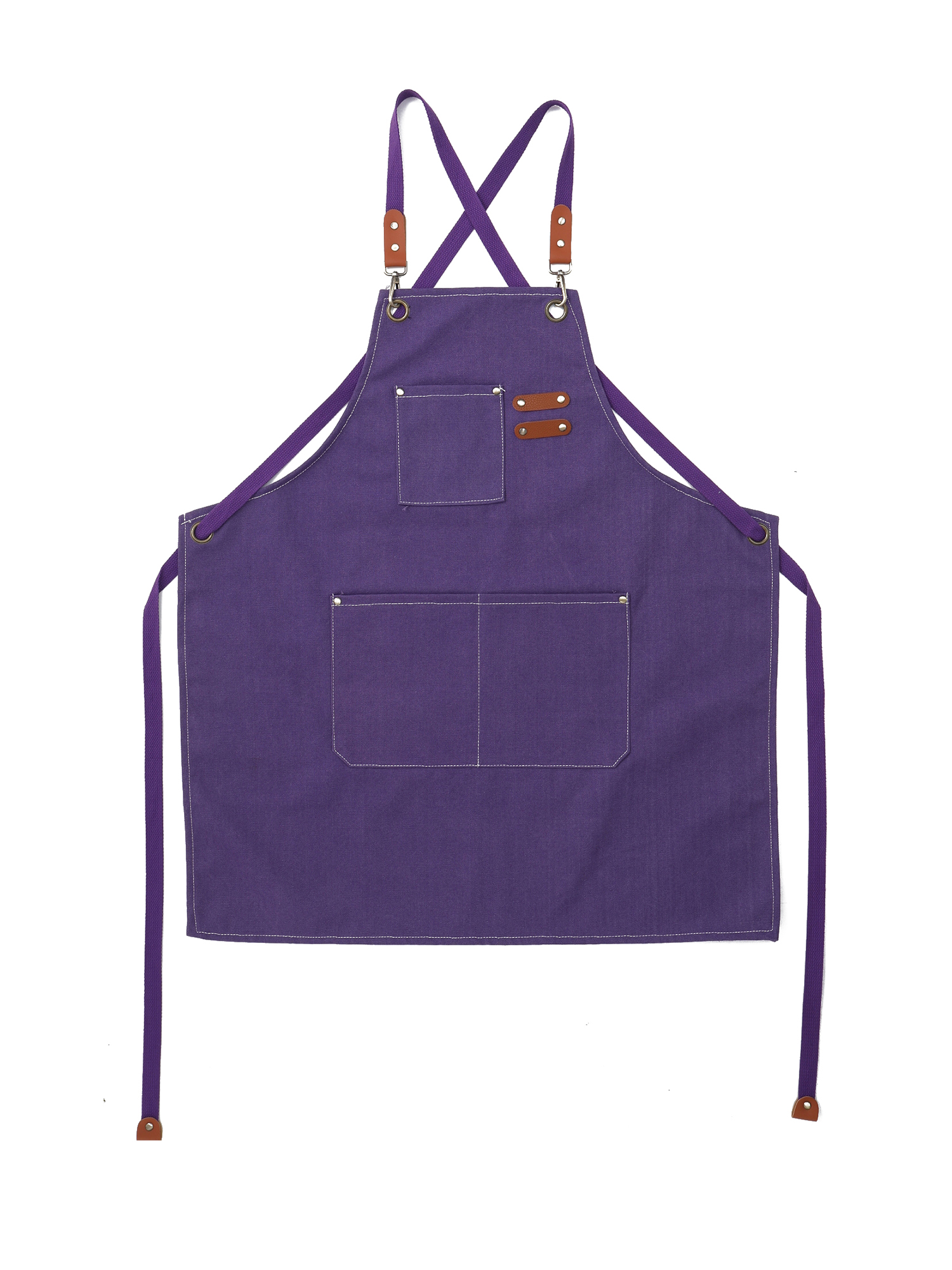 Grianlook Men Canvas With Large Pockets Chef Apron Waterresistant