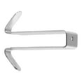 thumbnail image 2 of Ganchos dobles para puerta de ducha de vidrio, de acero inoxidable, para colgar toallas sobre pared de vidrio de baño, de 0,31 a 0,59 pulgadas de grosor, sin necesidad de taladrar, fácil de instalar,, 2 of 7