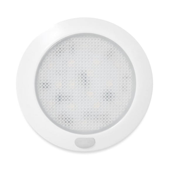 12V 3inch RV LED Ceiling Light Warm White Puck Light with Switch for Motorhome