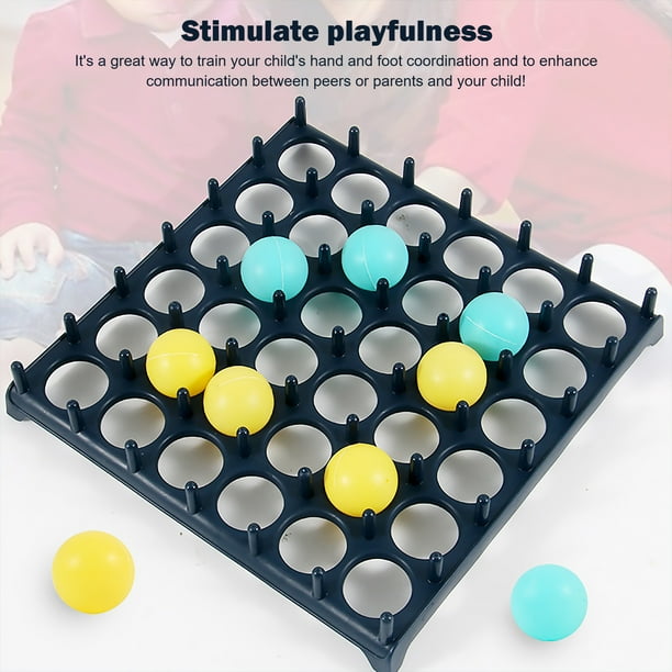 Pelota Que Rebota Juego de rebote Activar juego de pelota de rebote Juego de juegos de mesa para fiestas familiares Ehuebsd libre de BPA Bodega Aurrera en linea
