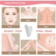 thumbnail image 3 of Nvzi Herramientas faciales Gua Sha de acero inoxidable, herramienta de masaje de raspado Guasha de metal, raspador de masaje de drenaje linfático para rostro, ojos, cuello y cuerpo, 3 of 5