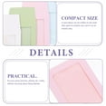thumbnail image 3 of PENIKOKO 50Pcs Paper Card Sleeves Assorted Colors Clear Cover for Photo and Game Storage, 3 of 5