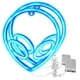 thumbnail image 2 of Letrero Neón VentDepot LuminAlien01 2Pzas USB o 3 Pilas AA Alien azul, 2 of 2
