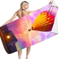 thumbnail image 3 of WJHWSX Microfiber Beach Towel,Beach Towel Clearance Sale,Lightweight,Printed,Rectangle,Polyester,Multi-color,75*150cm, 3 of 4