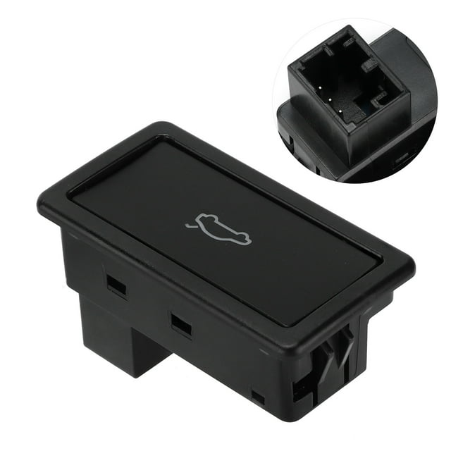 Botón De Interruptor De Puerta Trasera, Práctico Interruptor De Tapa De Maletero Resistente Anticorrosión ABS Para Coche
