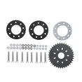 thumbnail image 1 of 36 Teeth Flat Sprocket, 9  Wear  Rear Sprocket Easy Installation  for Motorized Bicycle for 2 Stroke, 1 of 8
