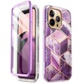 thumbnail image 1 of IBAOLE Cosmo Series Case for iPhone 13 Pro Max 6.7 inch (2021 Release), Slim Full-Body Stylish Protective Case with Built-in Screen Protector (Marble)Ameth, 1 of 7