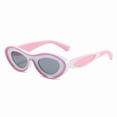 thumbnail image 3 of Cat Eye Sunglasses UV400 Protection Small Frame Fashion Glasses For Women And Men With Durable PC Frame Styles, 3 of 5