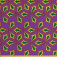 thumbnail image 1 of Abstract Sofa Upholstery Fabric by the Yard, Geometric Shapes on Purple Shaded Background Colorful Sixties Inspired Design, Decorative Fabric for DIY and Home Accents, Multicolor by Ambesonne, 1 of 4