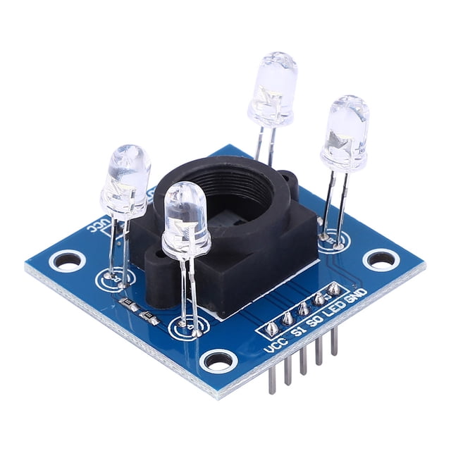 Módulo del sensor de identificación del sensor de color GY-31TCS230 TCS3200 Detección de color 3~5V