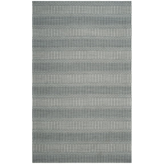 SAFAVIEH Marbella Roscoe Geometric Area Rug, Silver, 5' x 8'